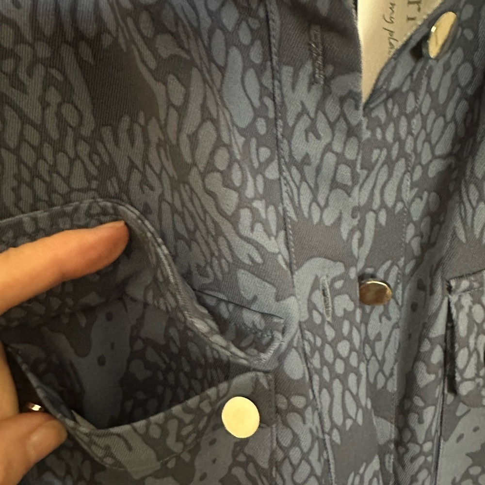 NWT, Soft Surroundings, Shirtdress, Quality Piece. - Picture 10 of 11